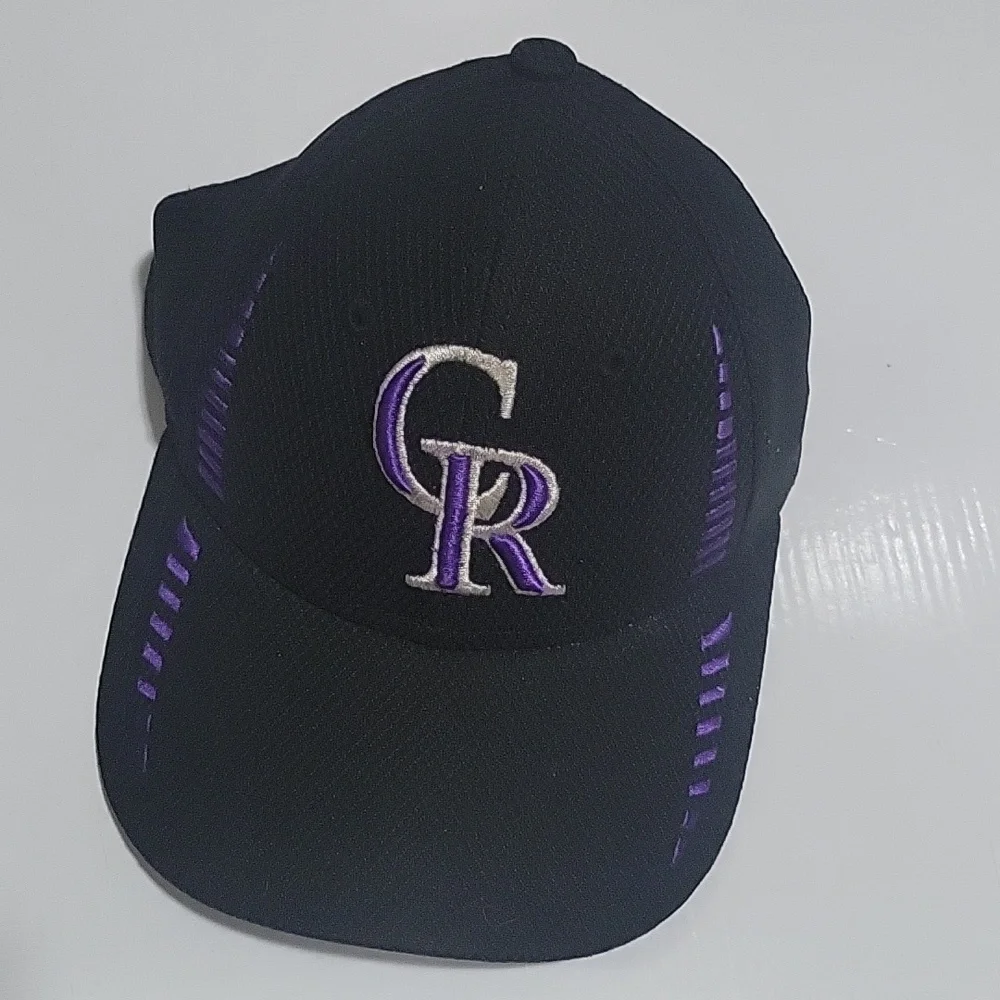COLORADO ROCKIES HAT CAP ADJUSTABLE ONE SIZE FITS MOST STRAP BACK MLB Youth